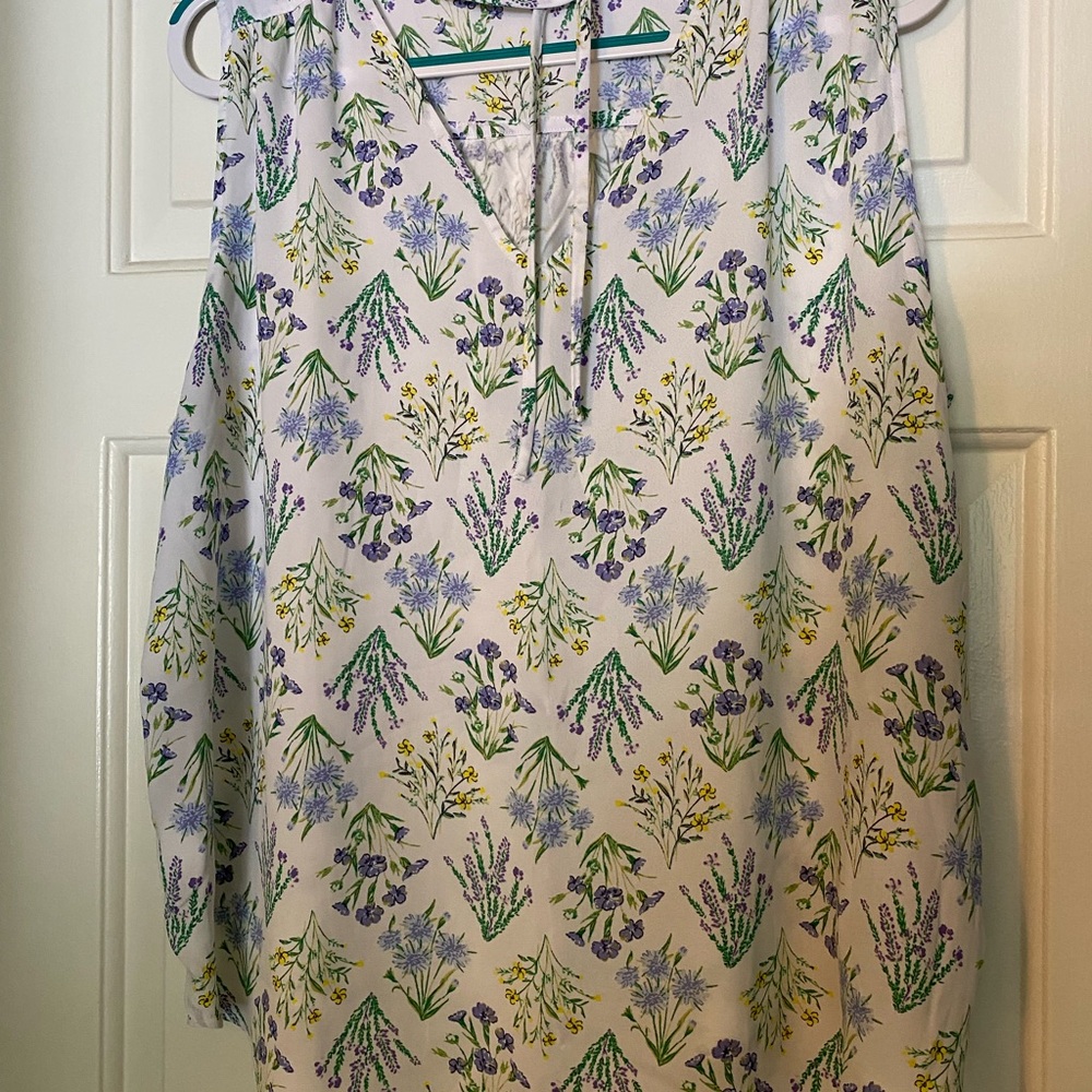 LOFT Floral Print Women's Top
